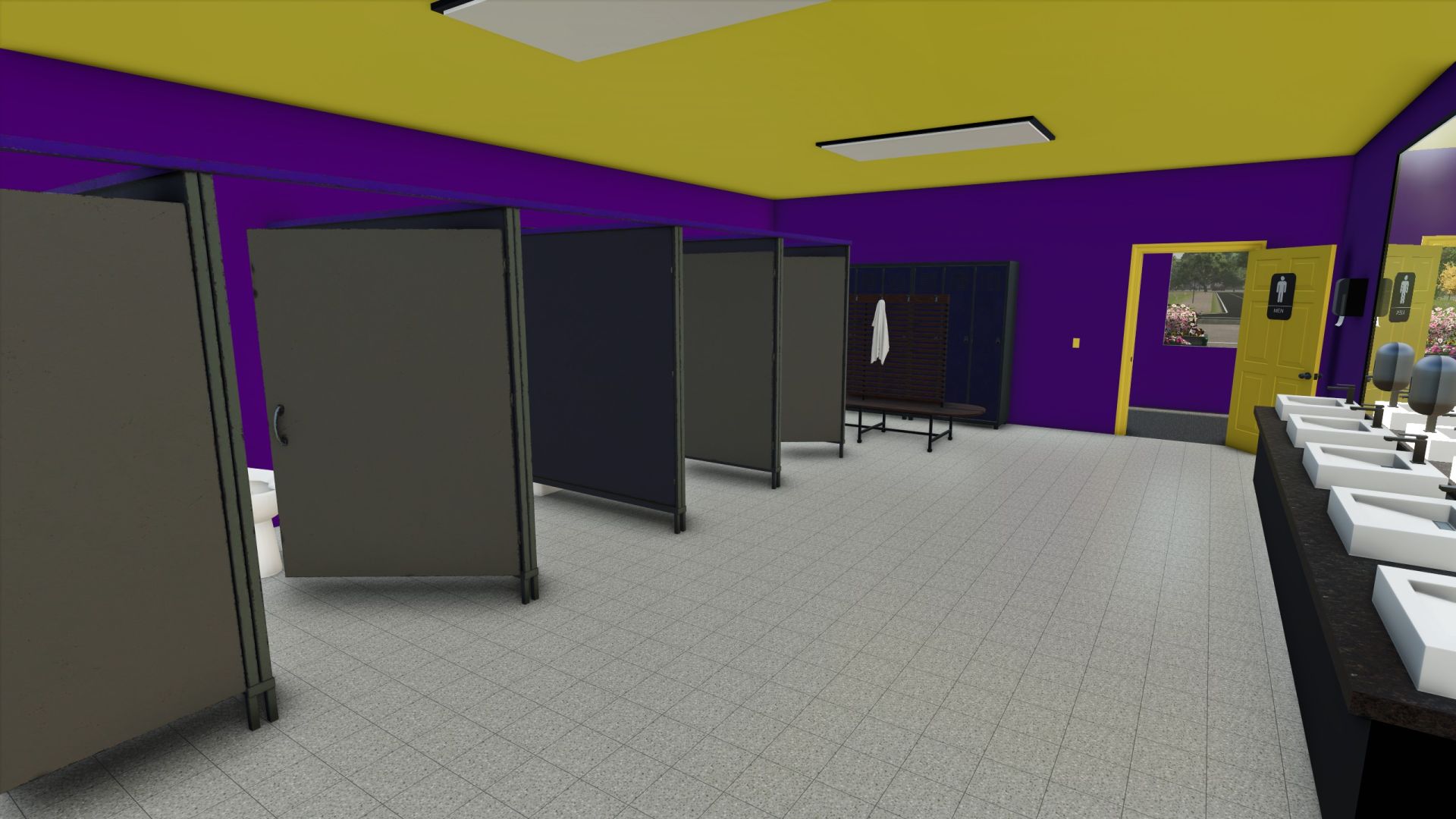 Мод Спортзал Planet Fitness для Farming Simulator 25 - Zrzuty ekranu