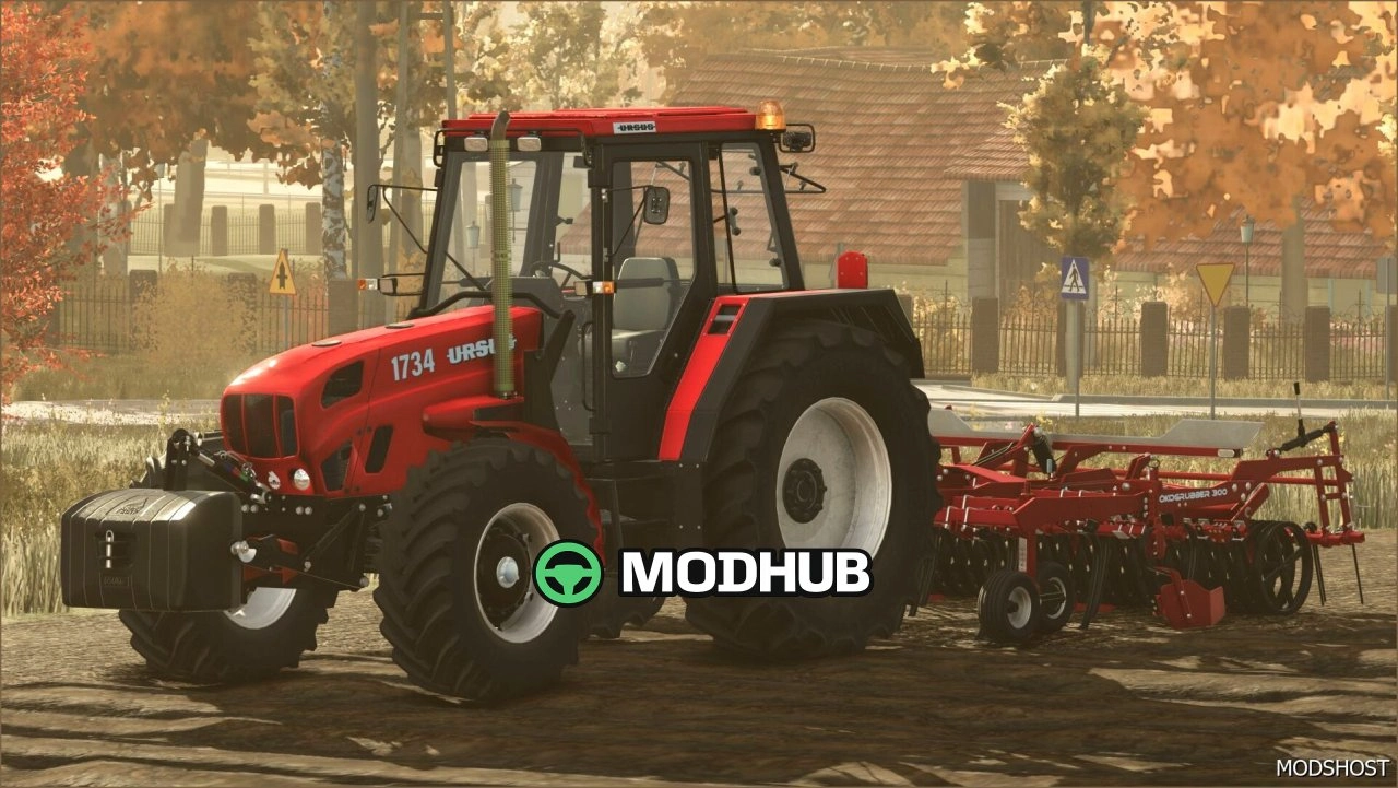 Трактор Ursus 1×34 Series для Farming Simulator 25