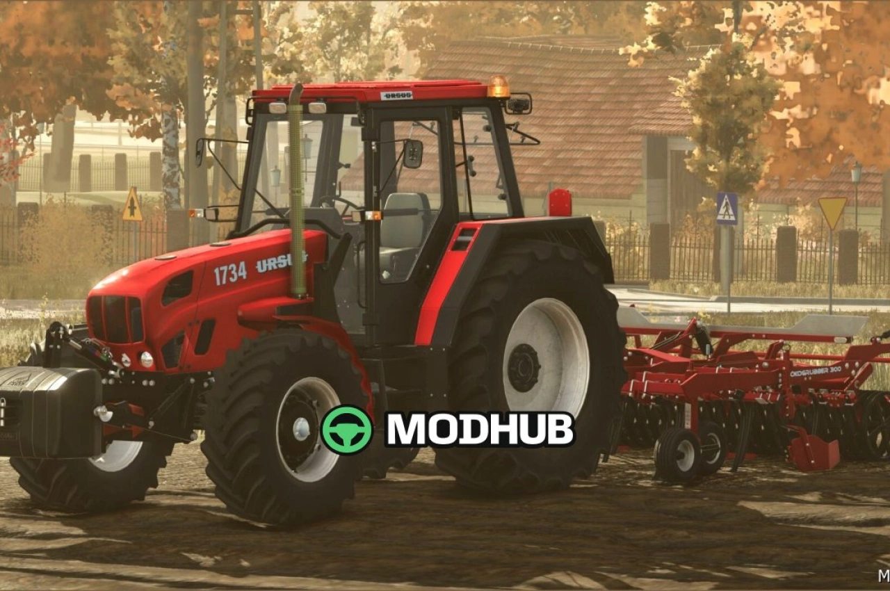 Трактор Ursus 1×34 Series для Farming Simulator 25