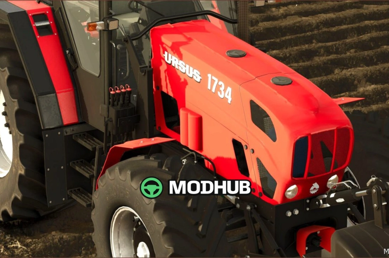 Трактор Ursus 1×34 Series для Farming Simulator 25