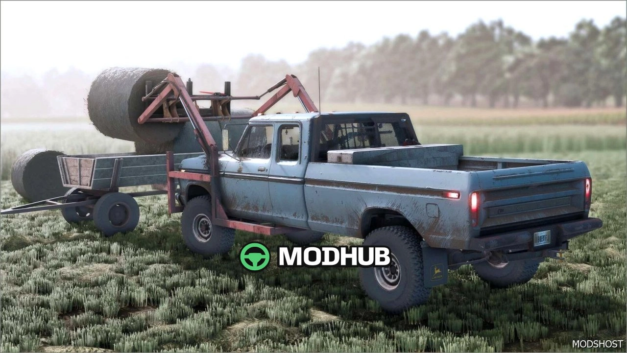Вантажівка 1976 Ford F250 для Farming Simulator 25