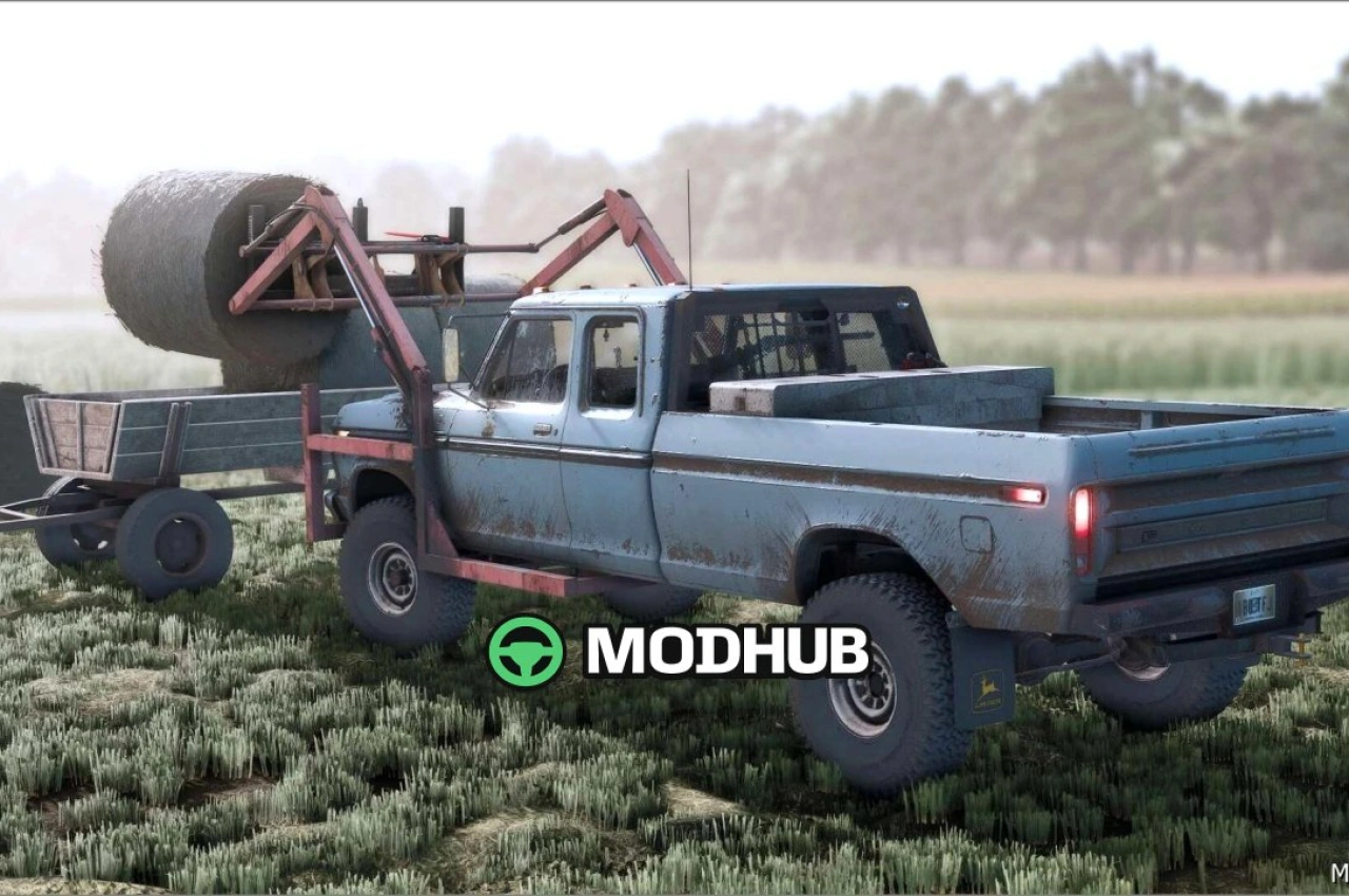 Вантажівка 1976 Ford F250 для Farming Simulator 25