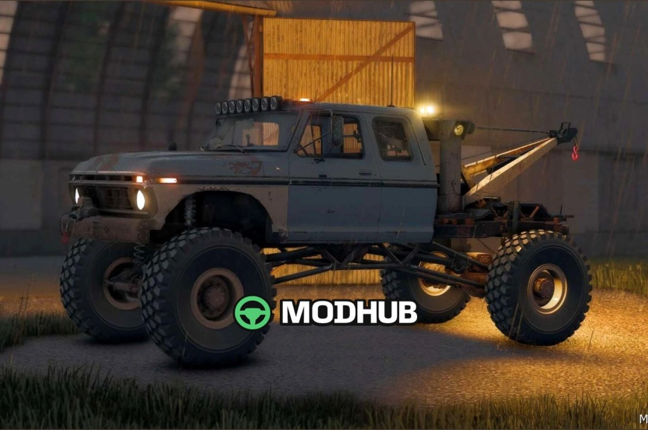 Вантажівка 1976 Ford F250 для Farming Simulator 25