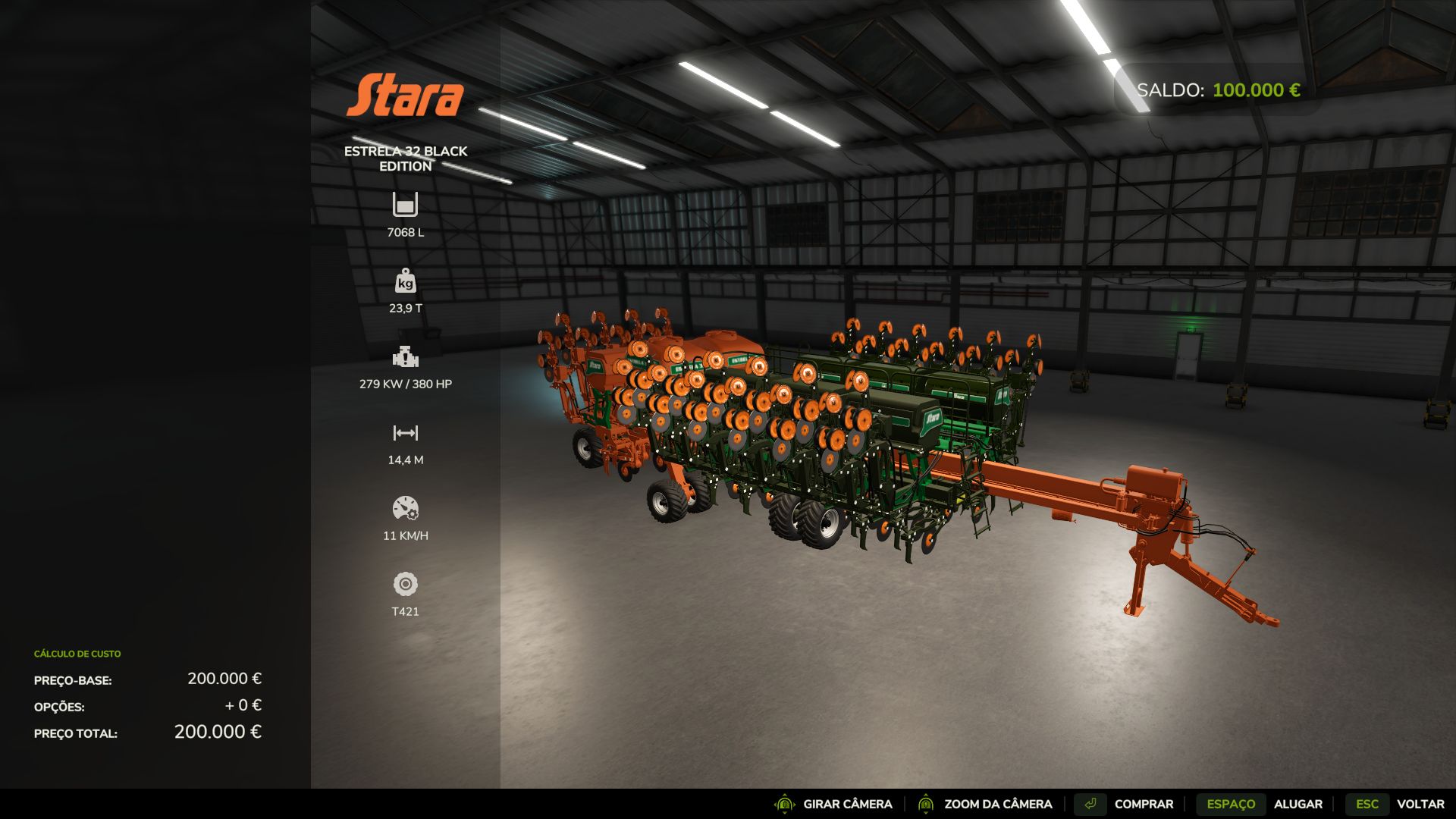 Mod Stara EVA09 (рис) für Farming Simulator 25 - Screenshots