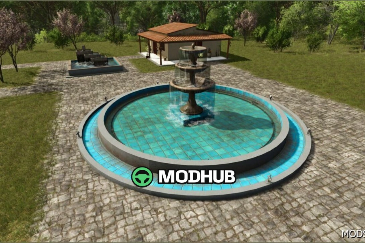 Фонтани для води для Farming Simulator 25