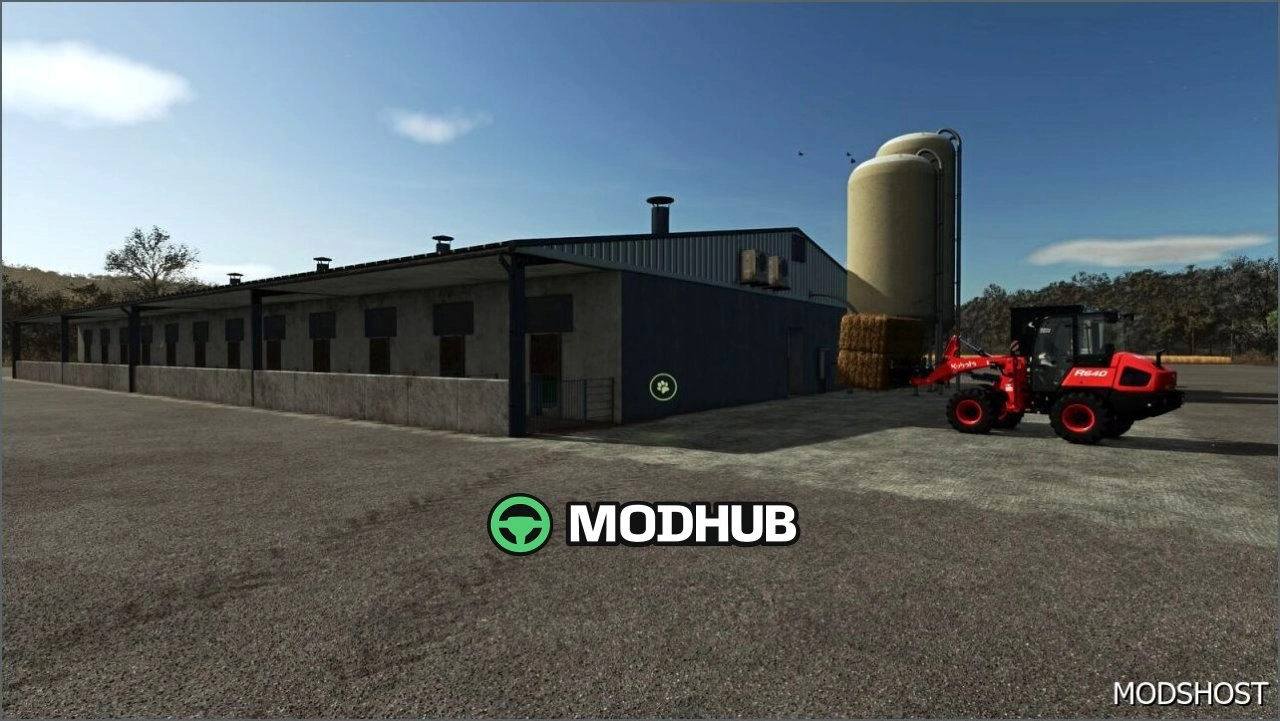 Ферма для свиней V1.0.0.1 для Farming Simulator 25
