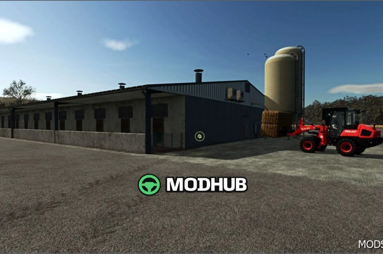 Ферма для свиней V1.0.0.1 для Farming Simulator 25