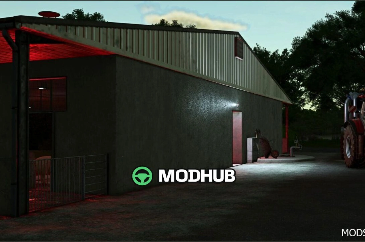 Ферма для свиней V1.0.0.1 для Farming Simulator 25