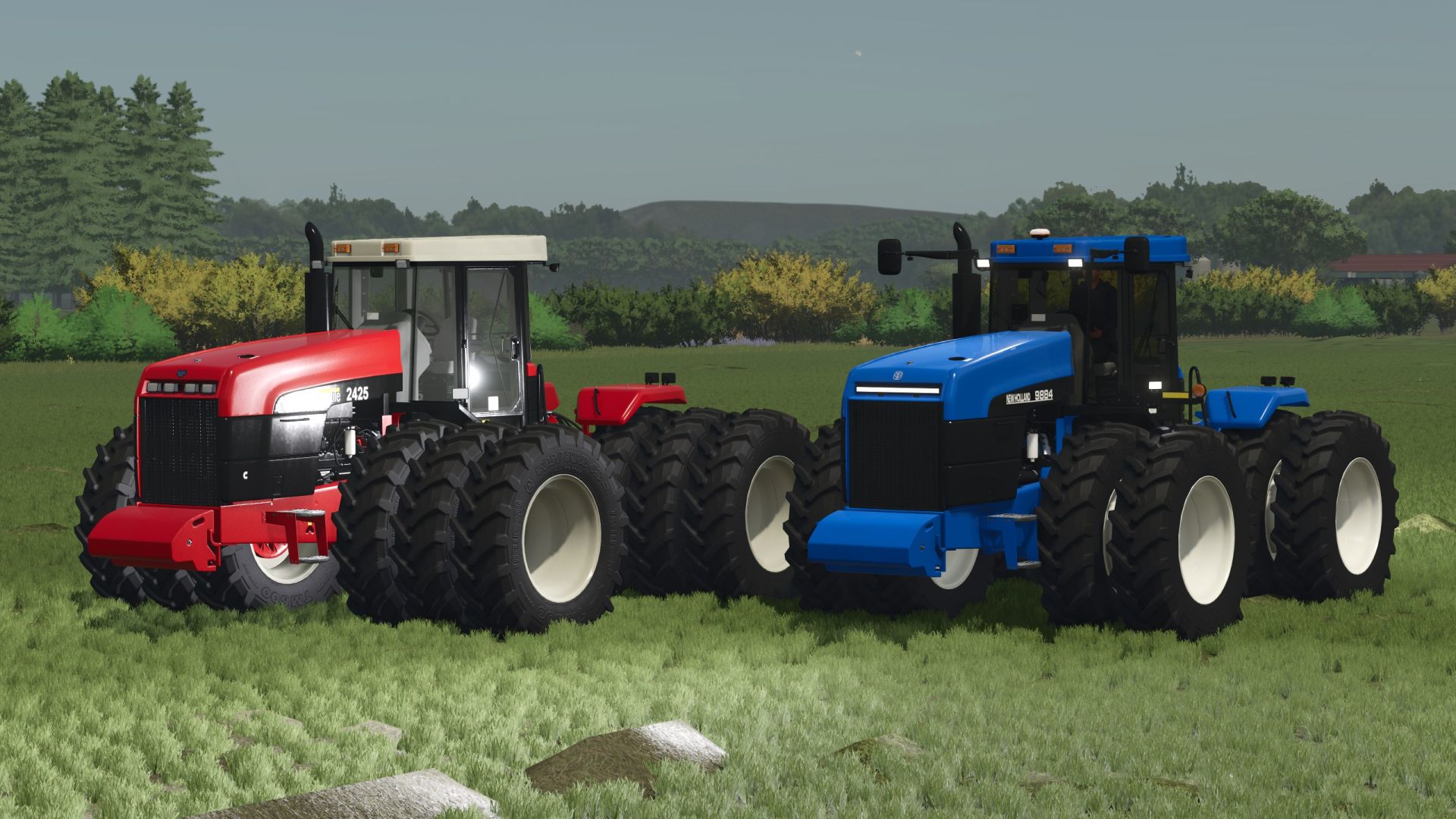 Mod Versatile/New Holland 4WD für Farming Simulator 25