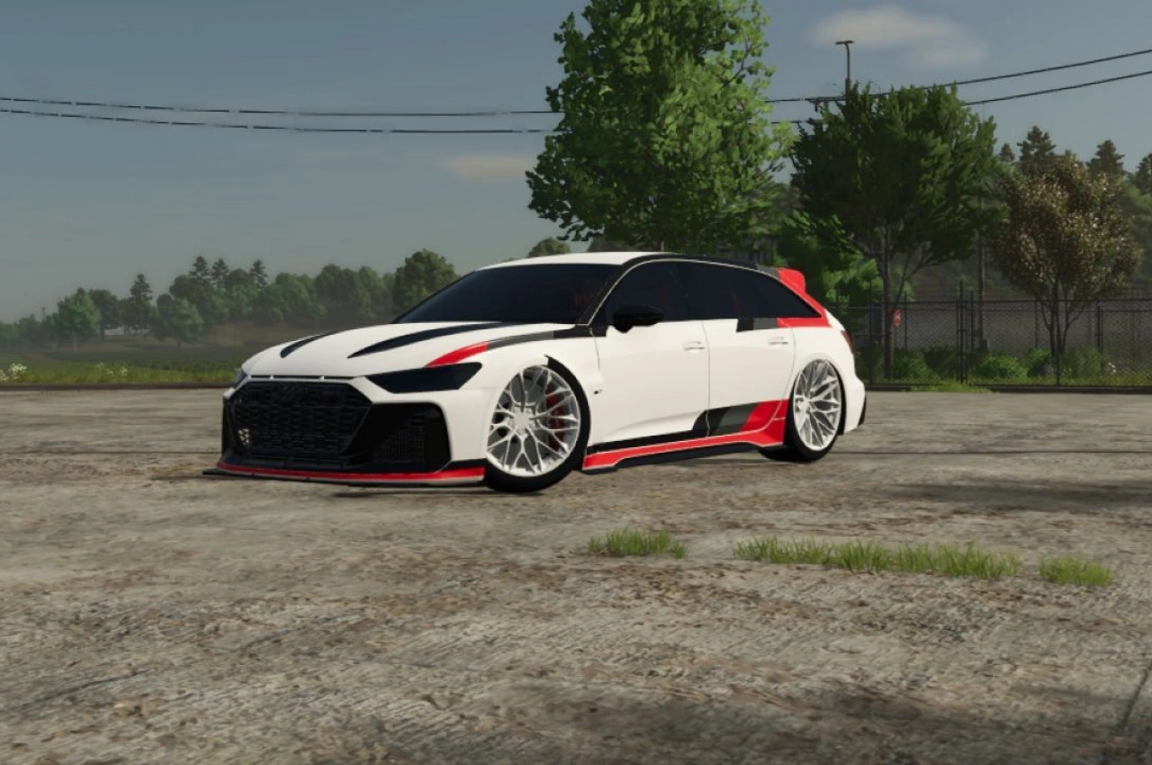 Автомобіль Audi RS6 GT для Farming Simulator 25