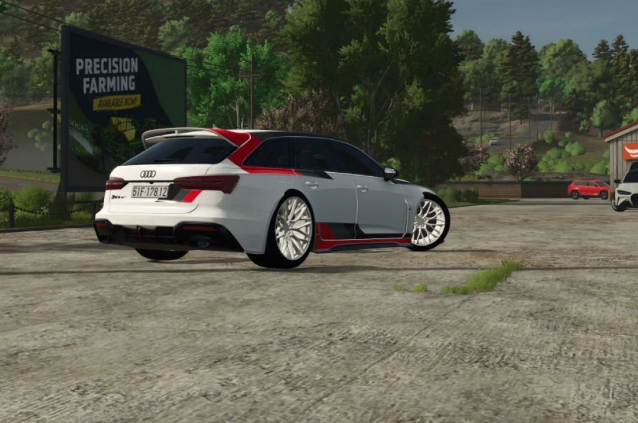 Автомобіль Audi RS6 GT для Farming Simulator 25