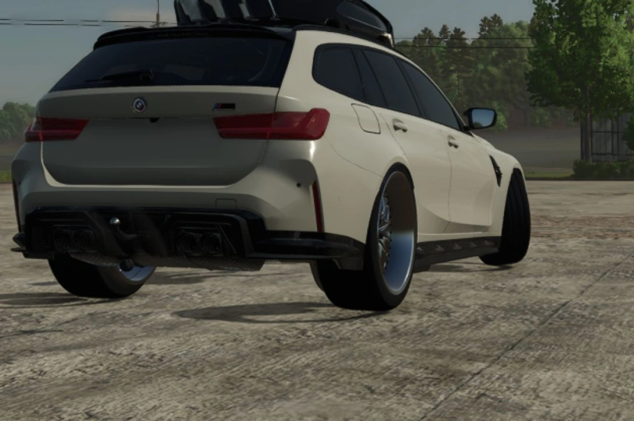 Автомобіль BMW M3 Touring для Farming Simulator 25