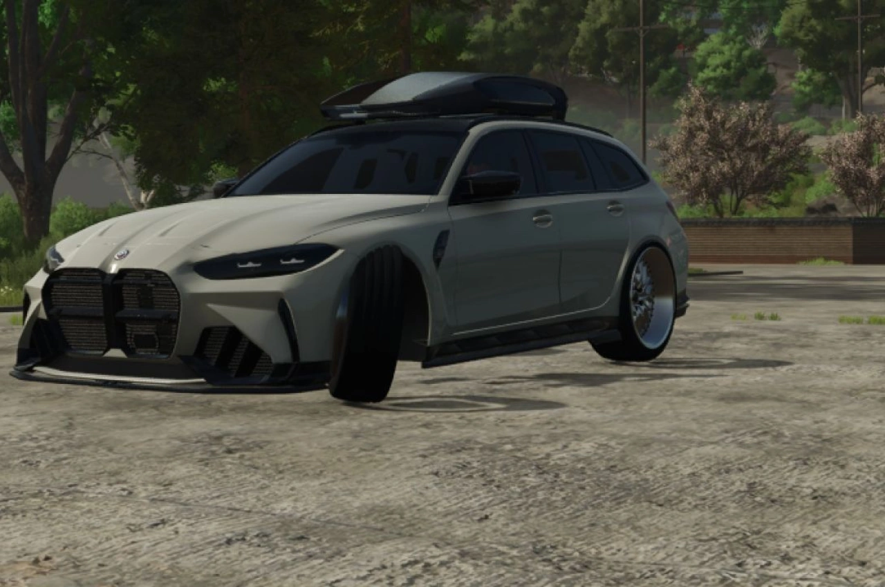 Автомобіль BMW M3 Touring для Farming Simulator 25