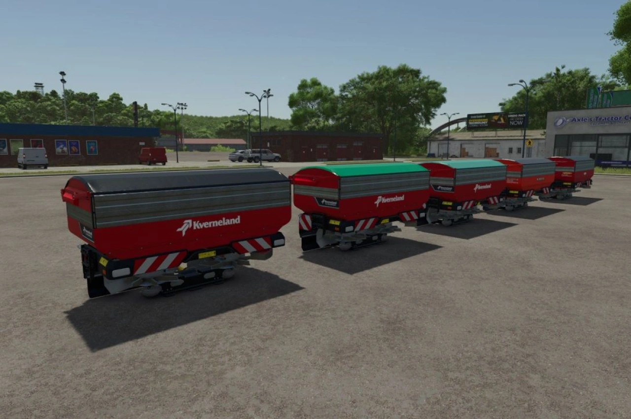 Fertilizer Spreader Kverneland TLX Geospread for Farming Simulator 25