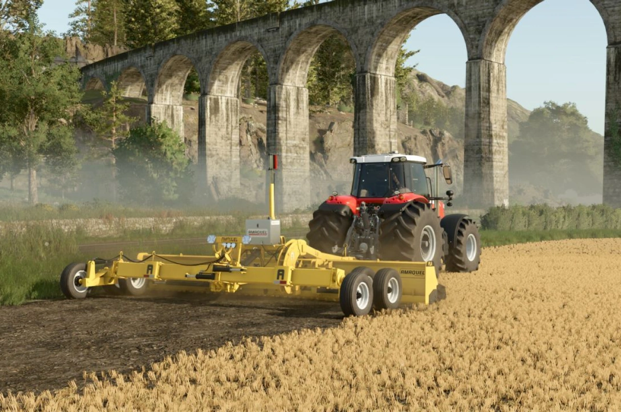 Лазерний рівняч Amaquel PLA для Farming Simulator 25