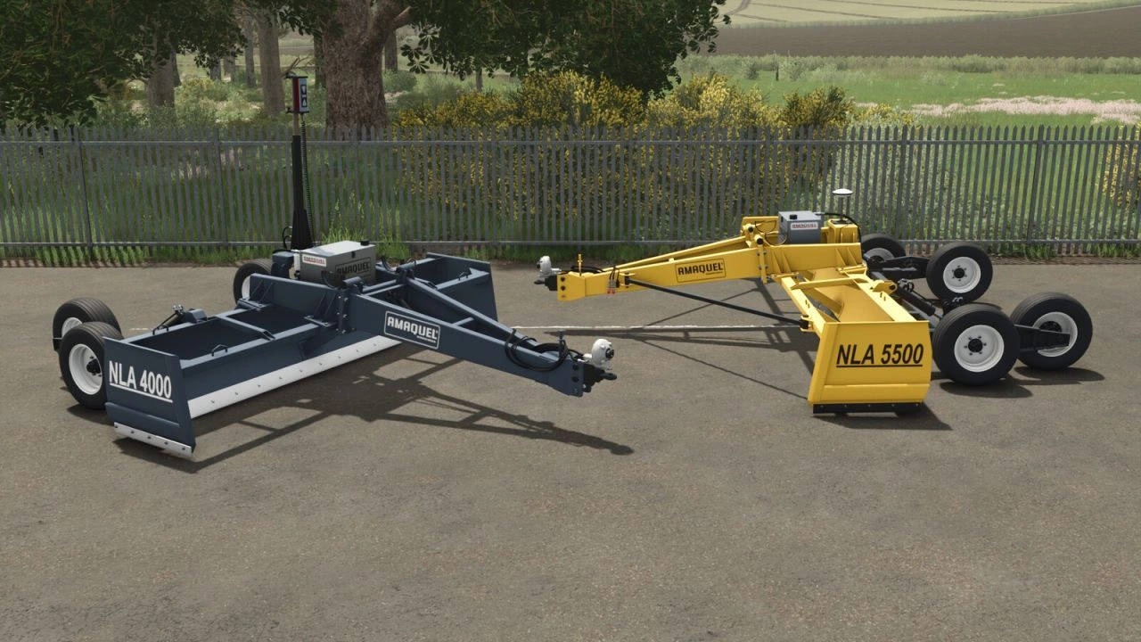 Лазерний вирівнювач Amaquel NLA для Farming Simulator 25