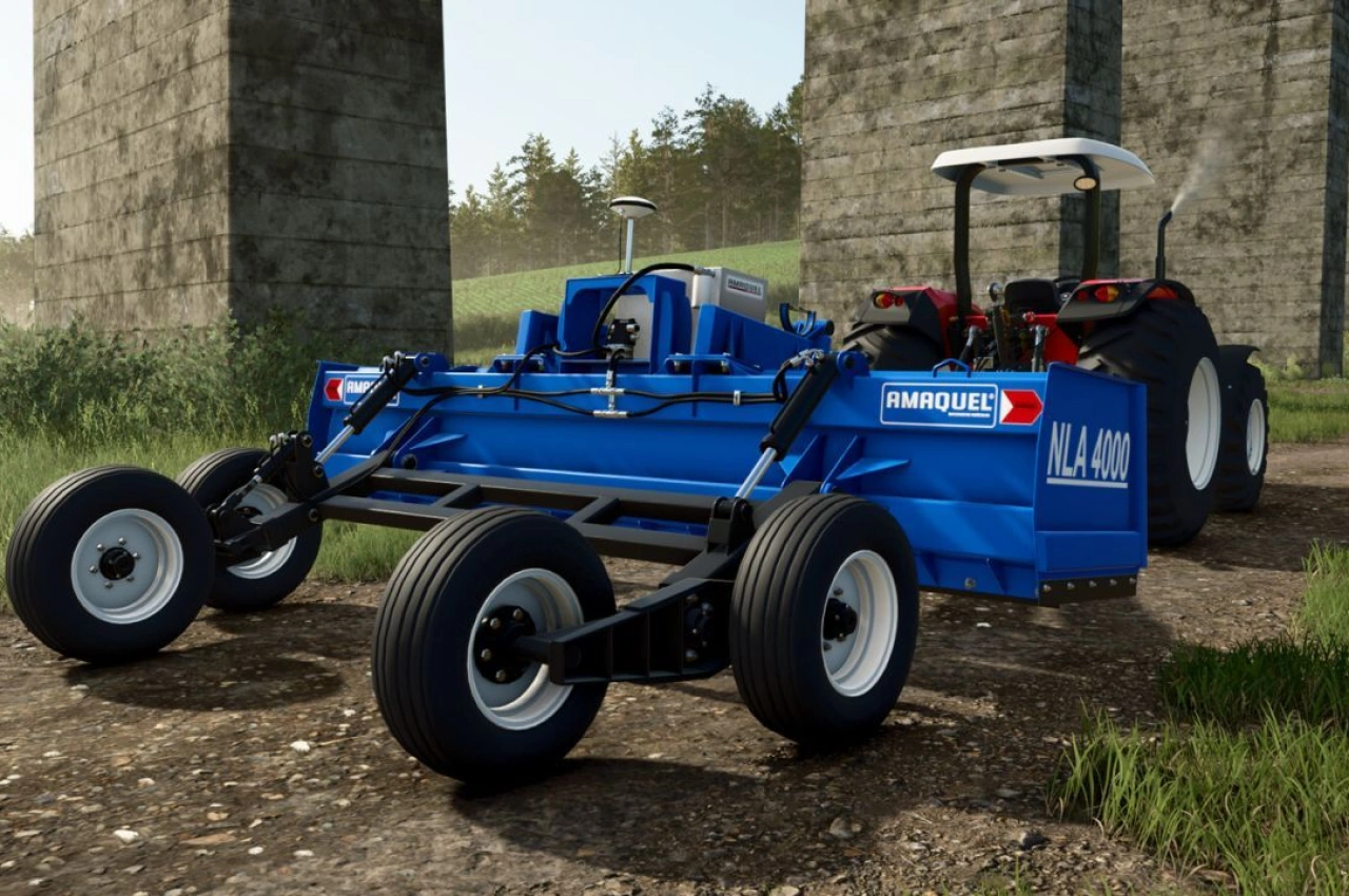 Лазерний вирівнювач Amaquel NLA для Farming Simulator 25