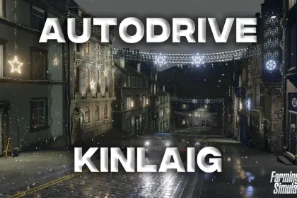 Mod AutoDrive Kinlaig für Farming Simulator 25