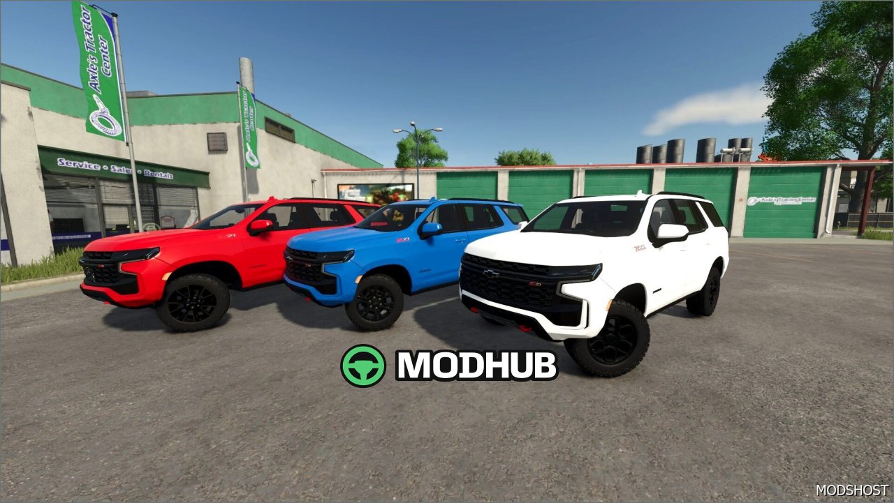 Автомобіль Chevrolet Tahoe Z71 для Farming Simulator 25