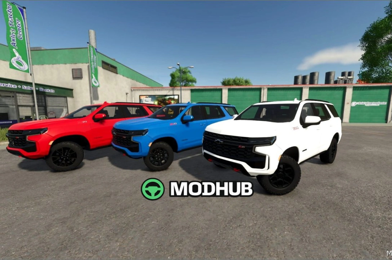 Автомобіль Chevrolet Tahoe Z71 для Farming Simulator 25