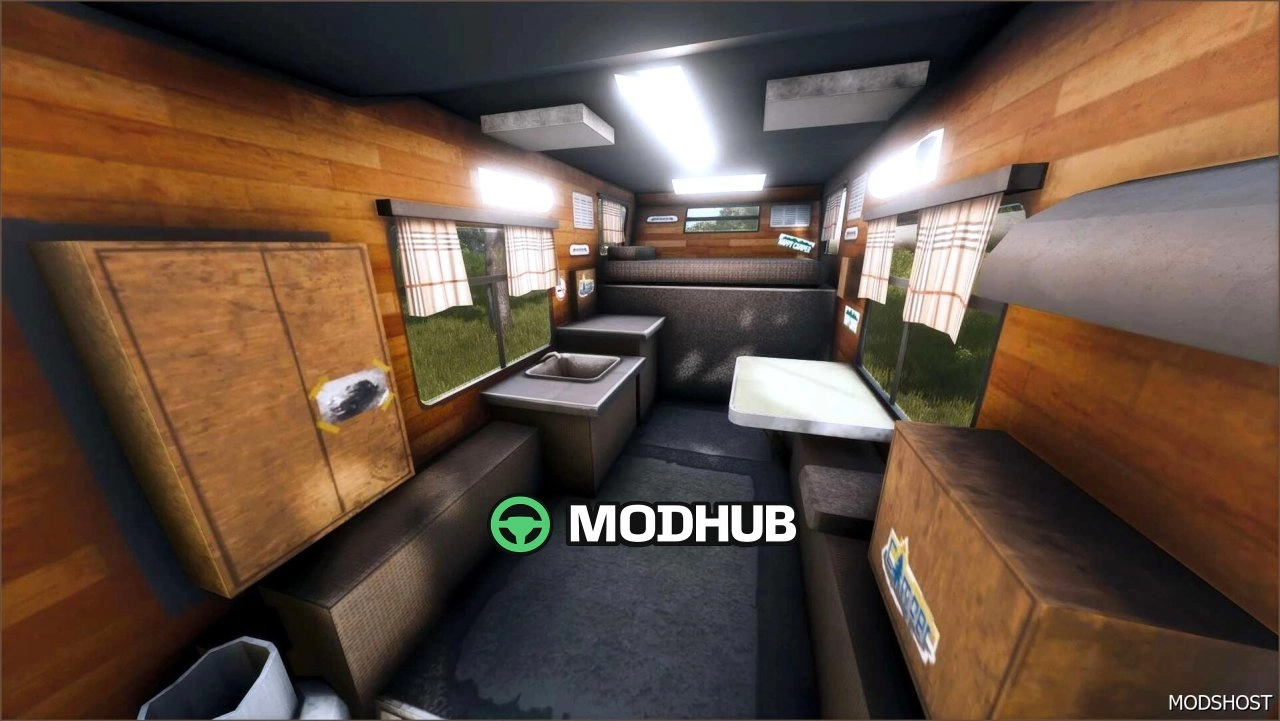 Кемпер Classic BED для Farming Simulator 25