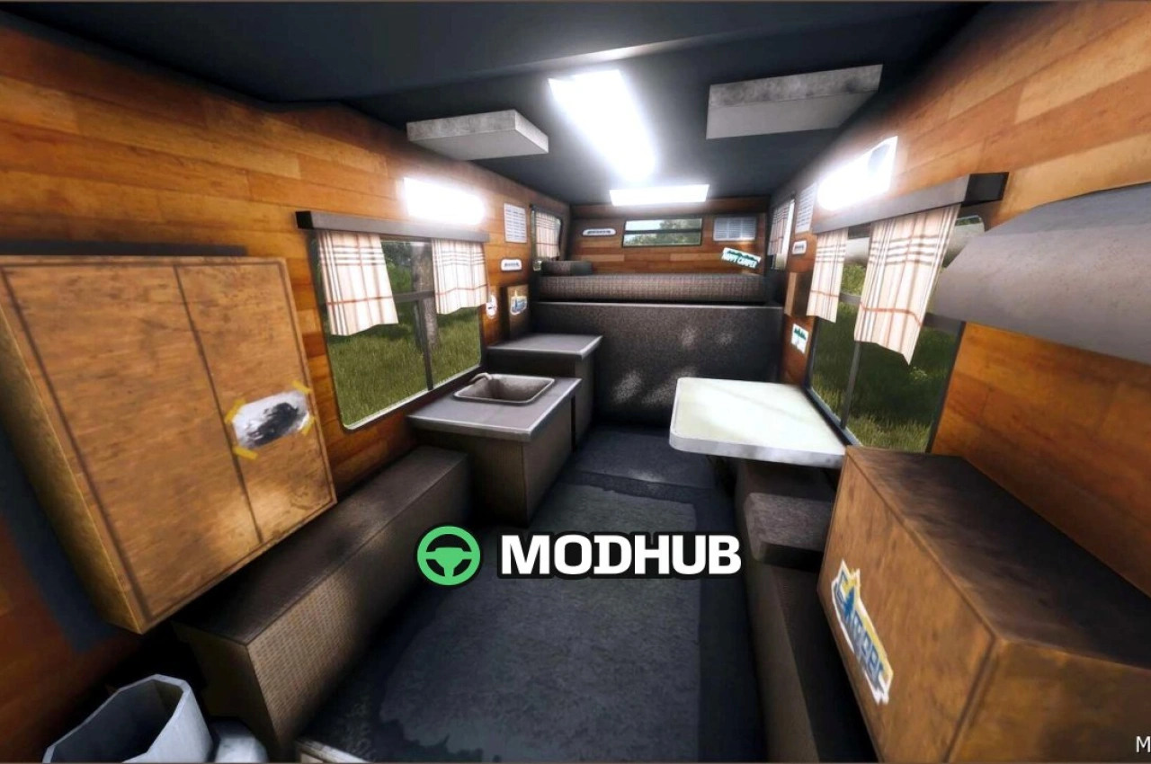 Кемпер Classic BED для Farming Simulator 25