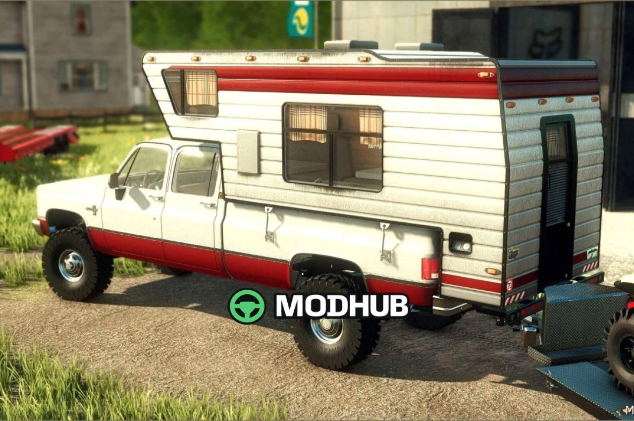 Кемпер Classic BED для Farming Simulator 25