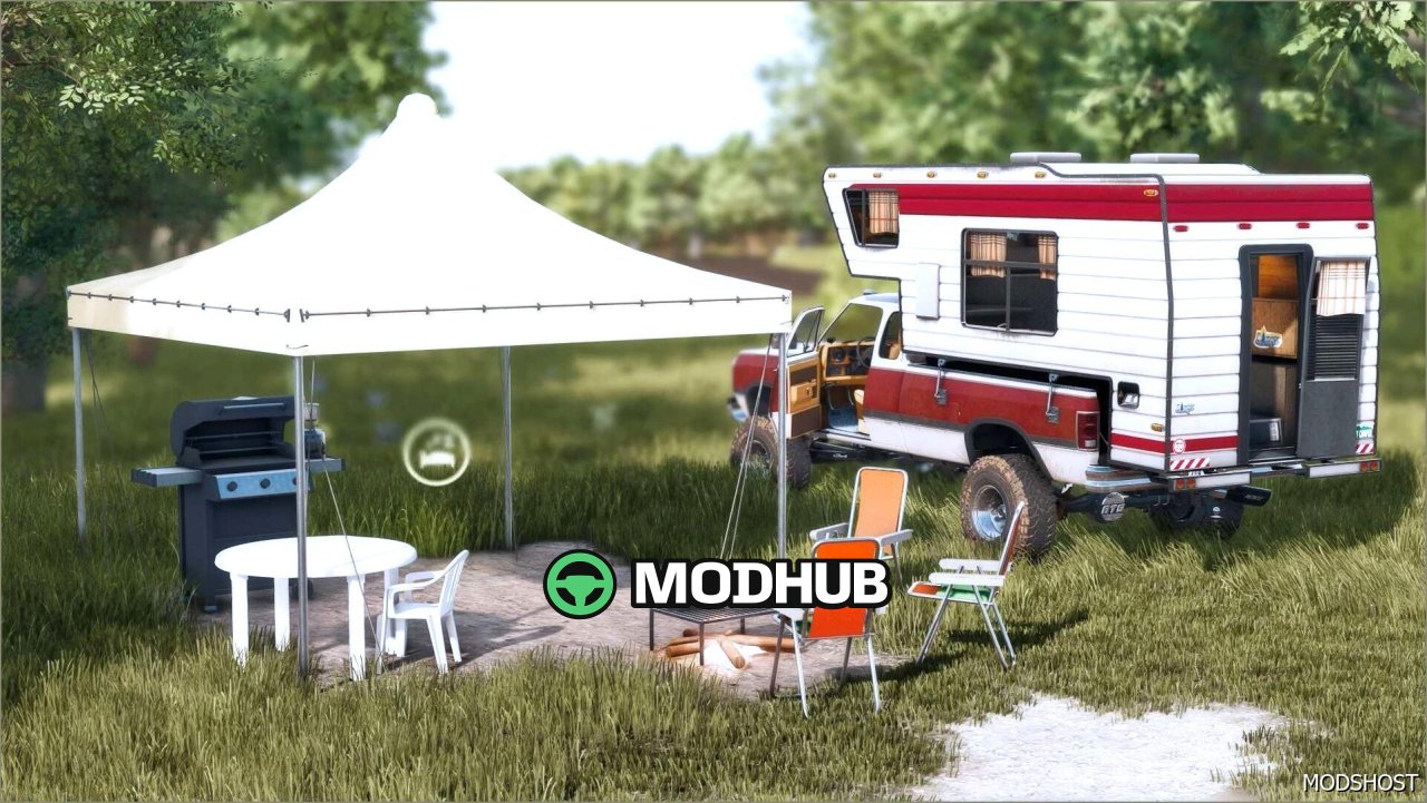 Кемпер Classic BED для Farming Simulator 25
