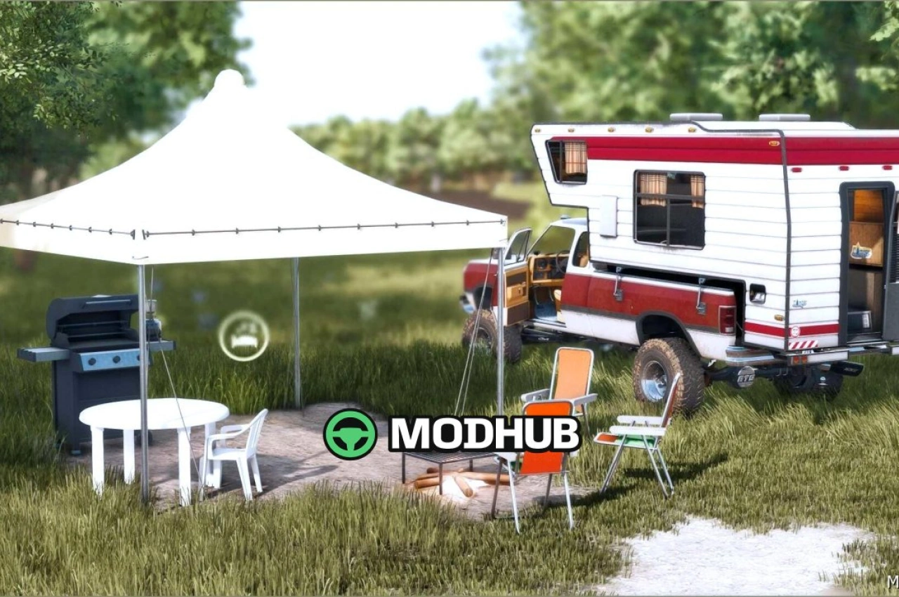 Кемпер Classic BED для Farming Simulator 25