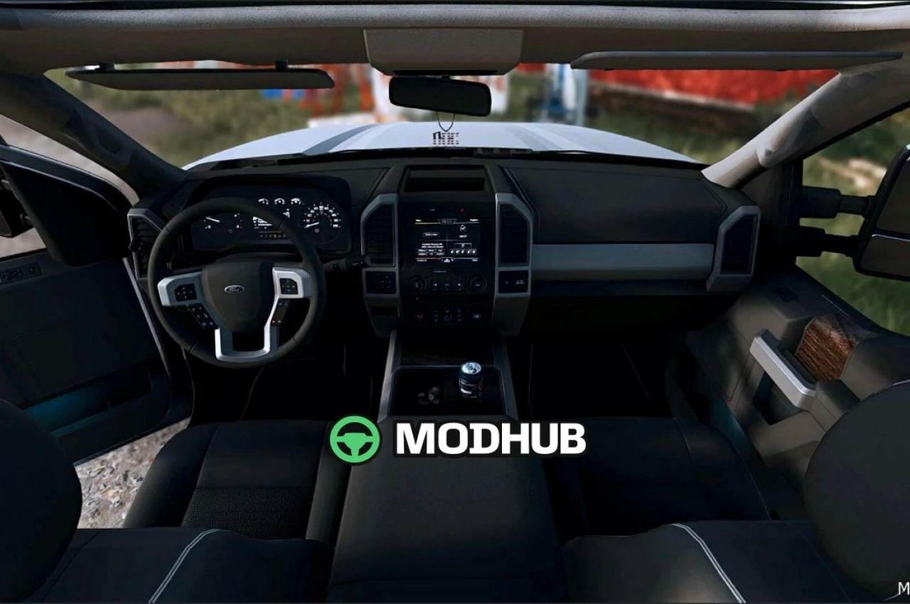 Вантажівка 2019 Ford F350 V1.0.8.2 для Farming Simulator 25