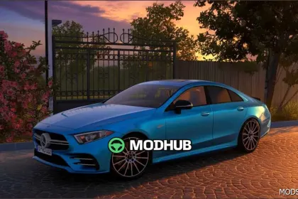 Car Mercedes Benz CLS 53 AMG 2021 for Euro Truck Simulator 2