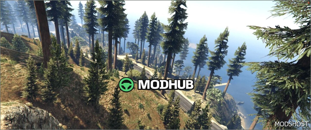 Вегетація мосту Cassidy Creek для GTA 5