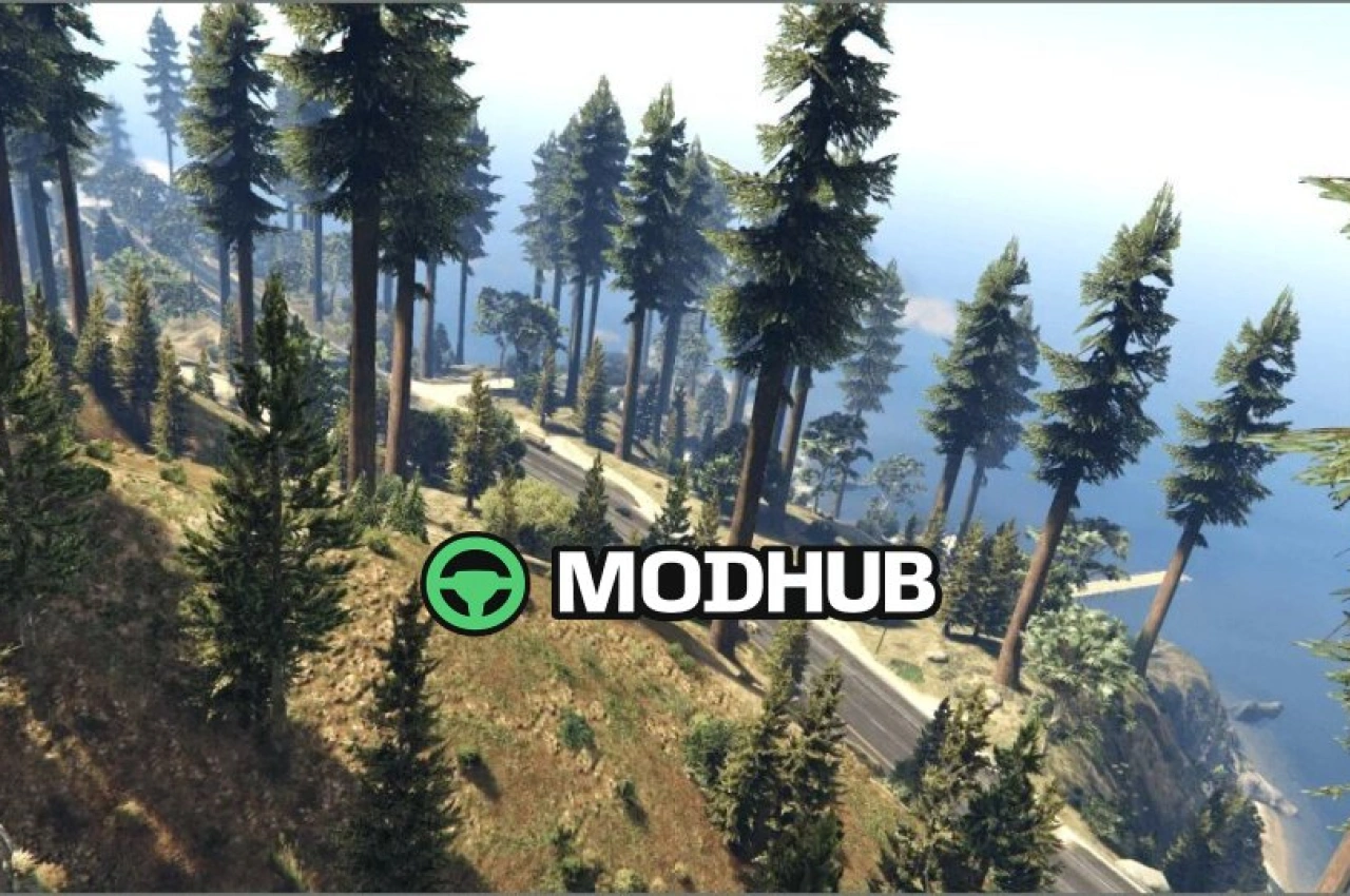 Вегетація мосту Cassidy Creek для GTA 5