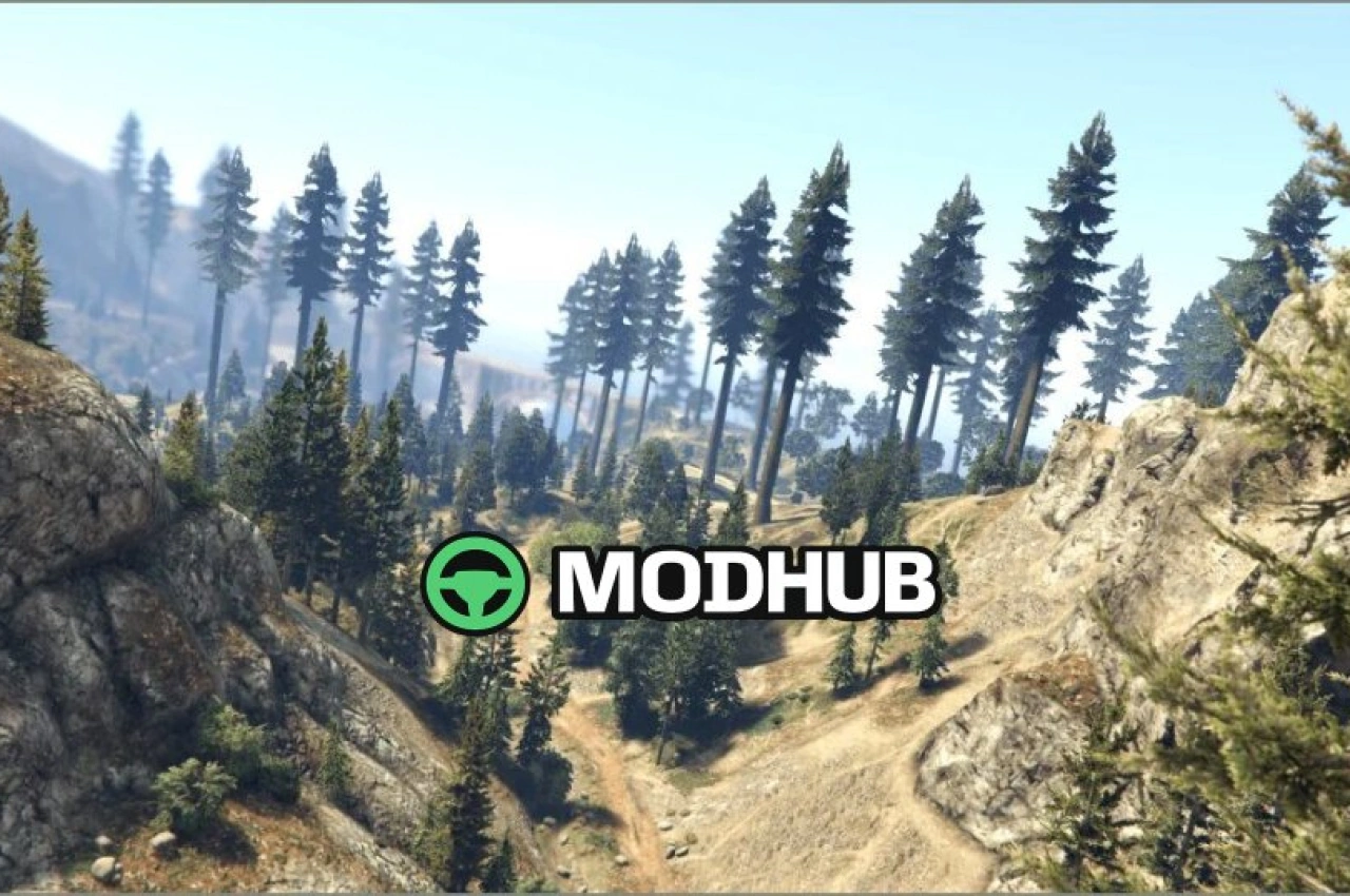 Вегетація мосту Cassidy Creek для GTA 5