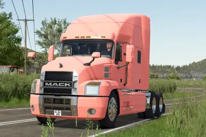 Мод Вантажівка Mack Anthem для Farming Simulator 25