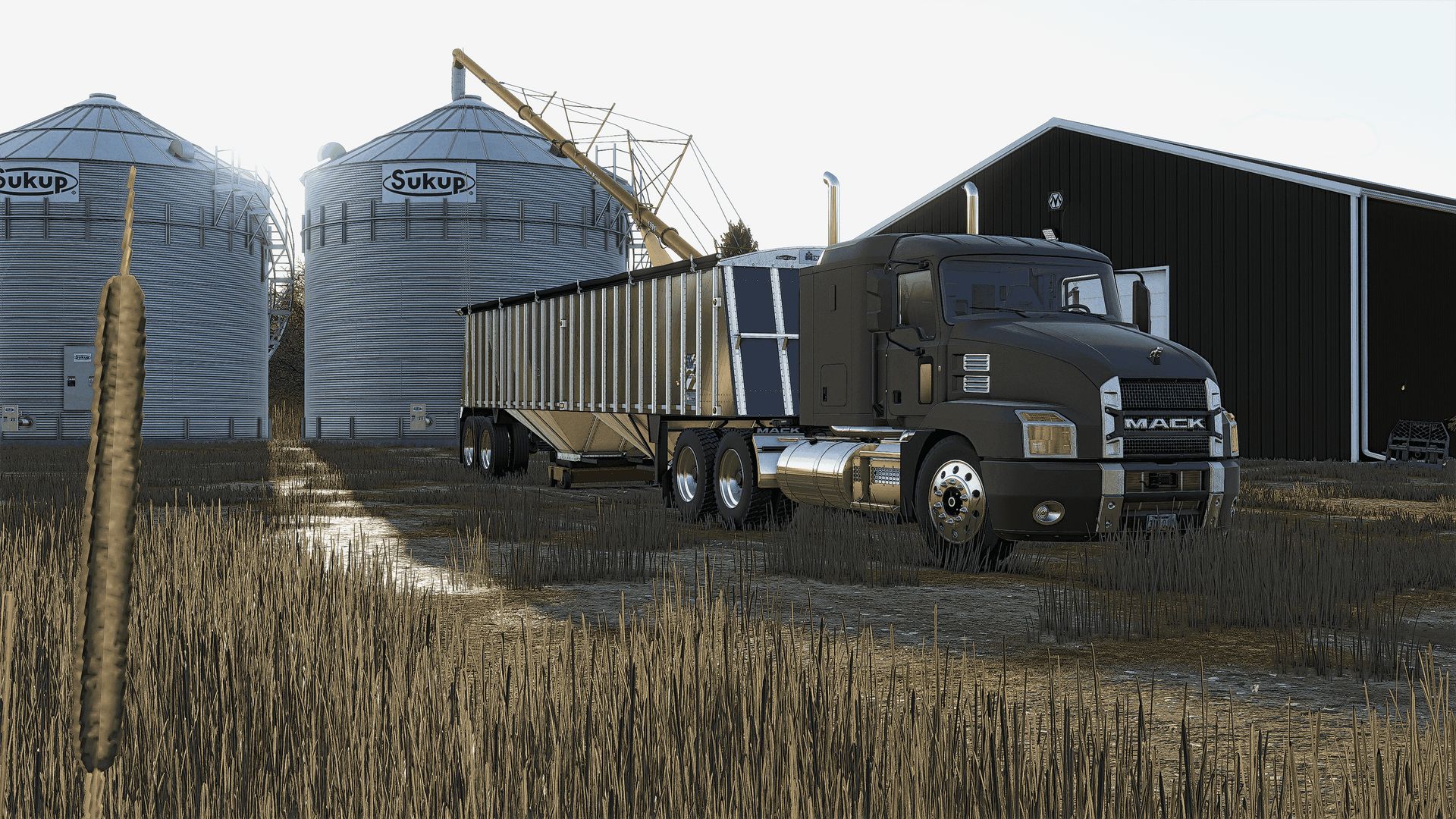 Mod Ciężarówka Mack Anthem do Farming Simulator 25 - Zrzuty ekranu