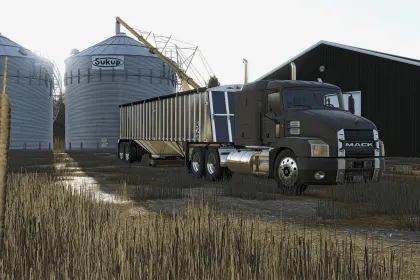 Mod Ciężarówka Mack Anthem do Farming Simulator 25