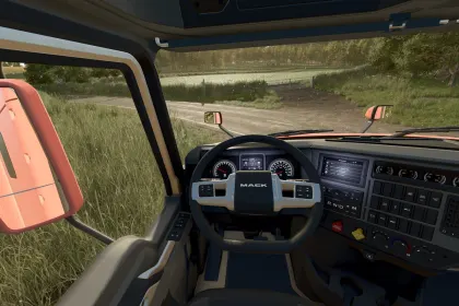 Мод Вантажівка Mack Anthem для Farming Simulator 25