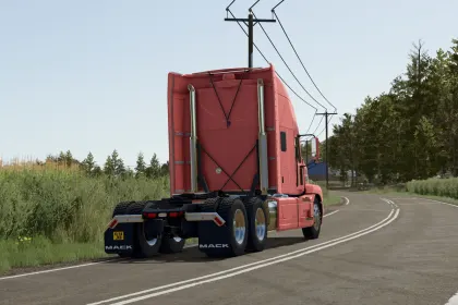 Мод Вантажівка Mack Anthem для Farming Simulator 25