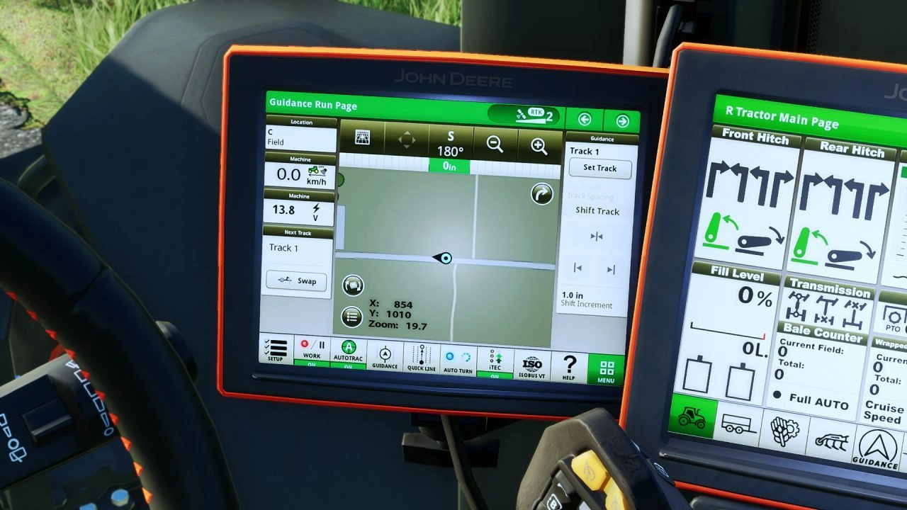 Мод RealGPS для Farming Simulator 22