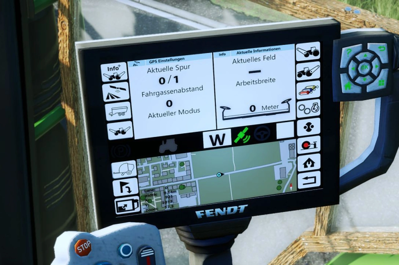 Мод RealGPS для Farming Simulator 22