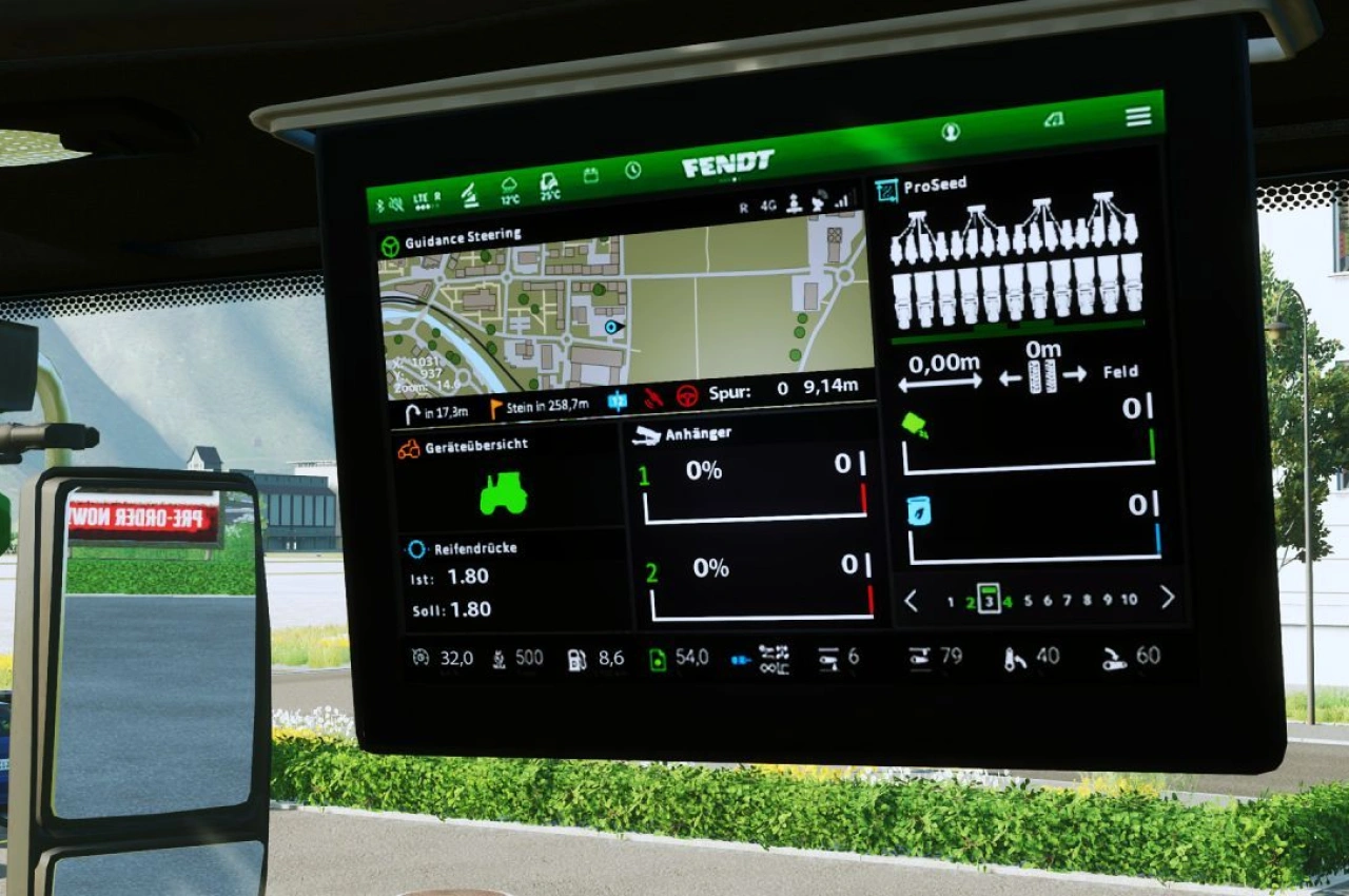 Мод RealGPS для Farming Simulator 22