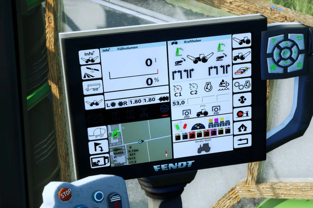 Мод RealGPS для Farming Simulator 22