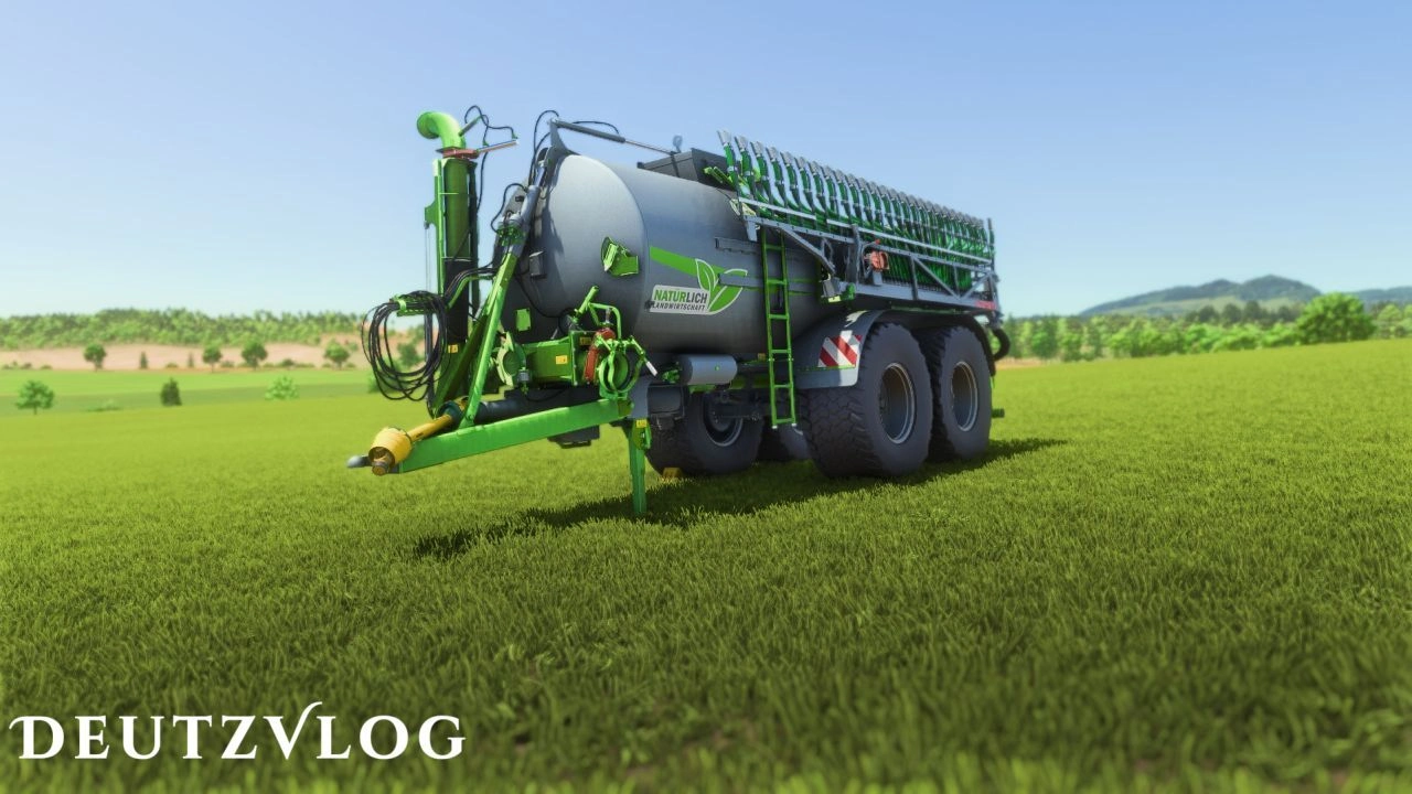 Розкидач гною Fliegl Trailing Shoe 18000 для Farming Simulator 25