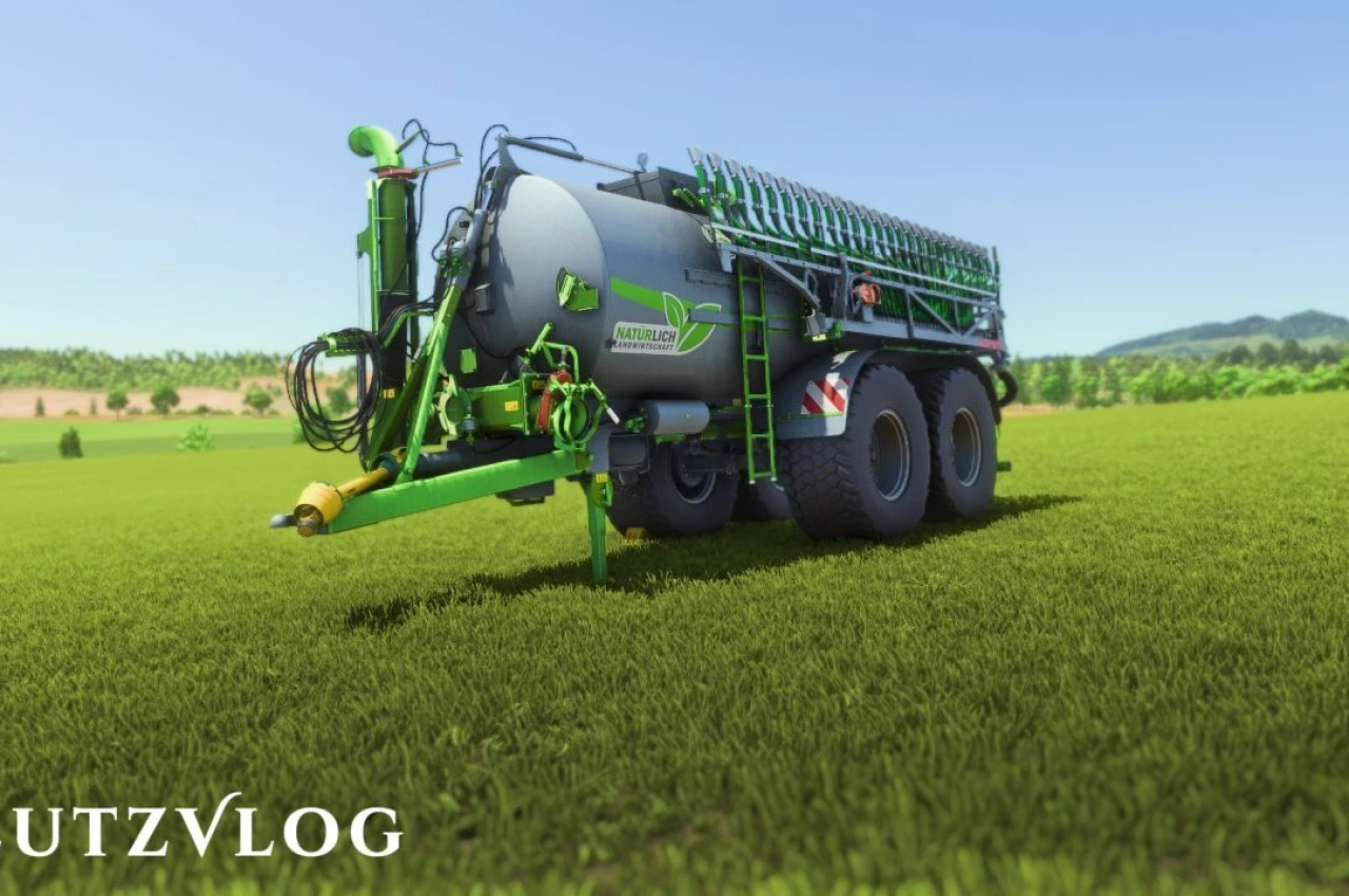 Розкидач гною Fliegl Trailing Shoe 18000 для Farming Simulator 25