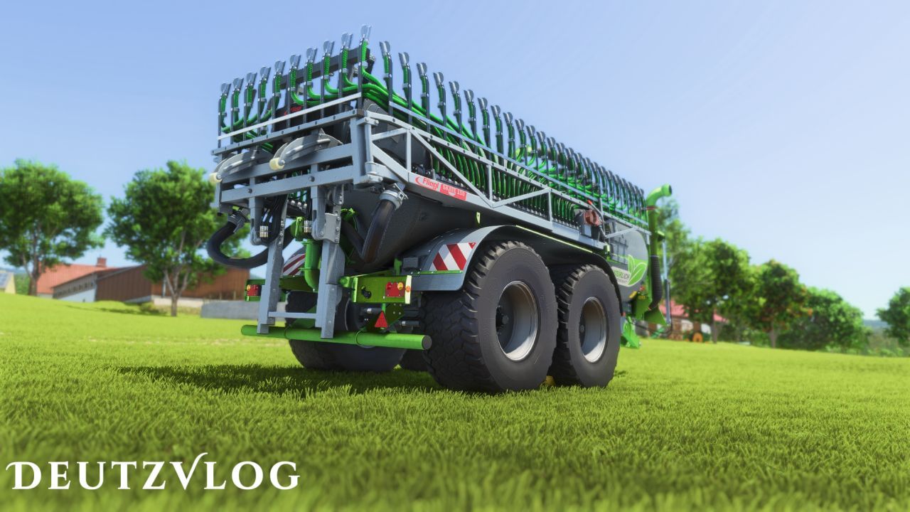 Розкидач гною Fliegl Trailing Shoe 18000 для Farming Simulator 25
