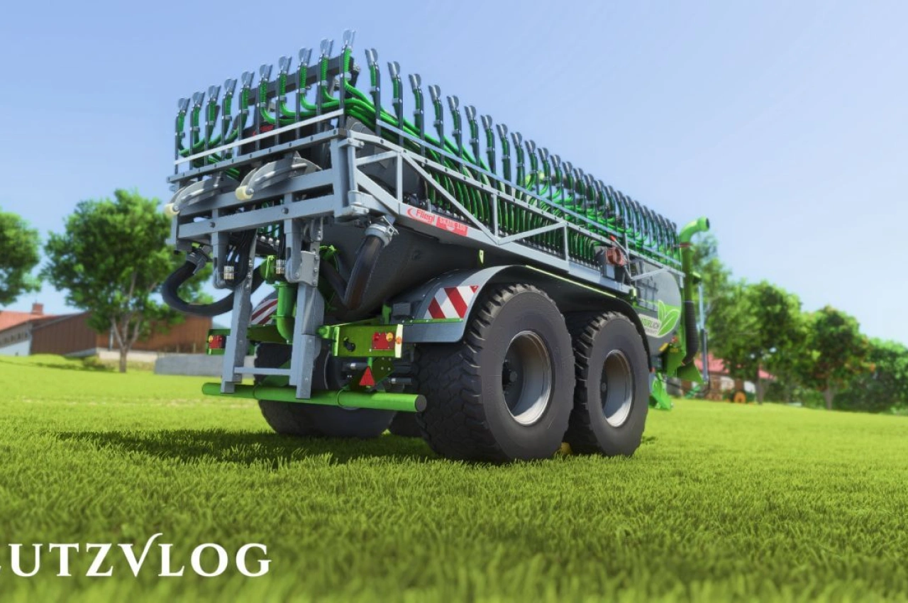 Розкидач гною Fliegl Trailing Shoe 18000 для Farming Simulator 25