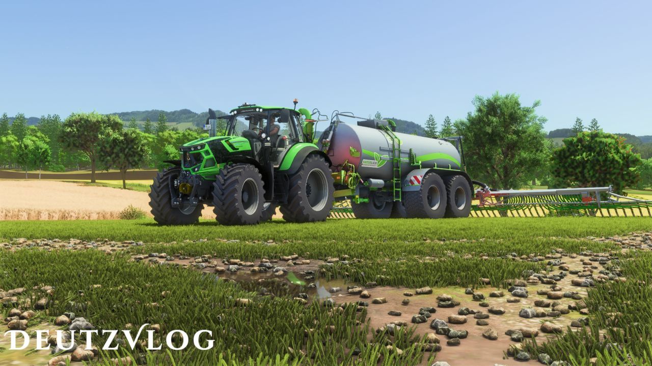 Розкидач гною Fliegl Trailing Shoe 18000 для Farming Simulator 25