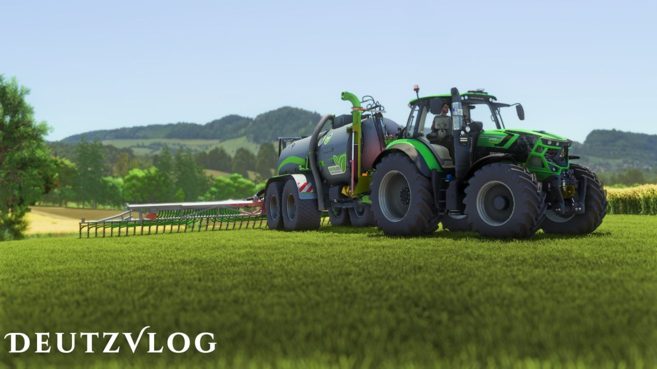 Розкидач гною Fliegl Trailing Shoe 18000 для Farming Simulator 25