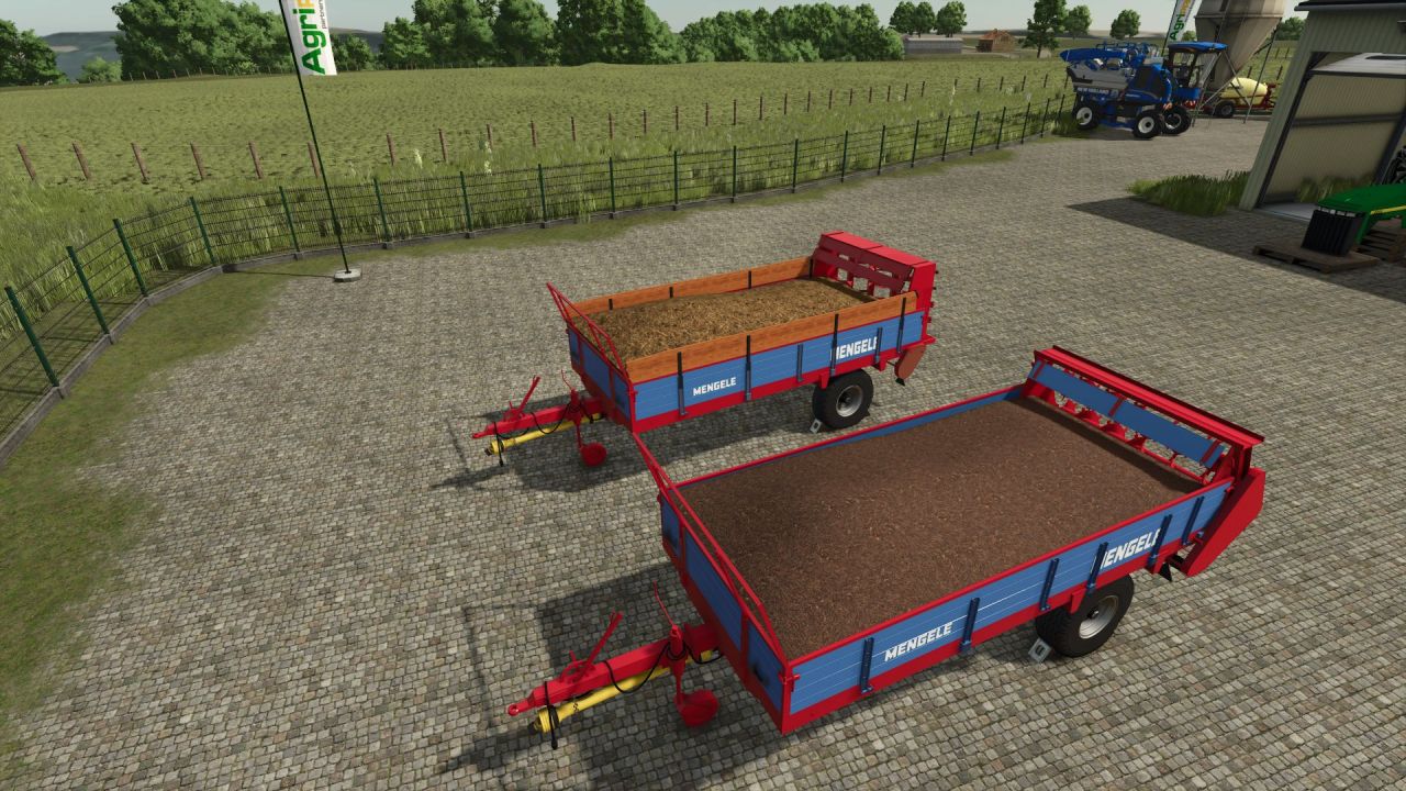 Розкидач гною Mengele ES 300V для Farming Simulator 25